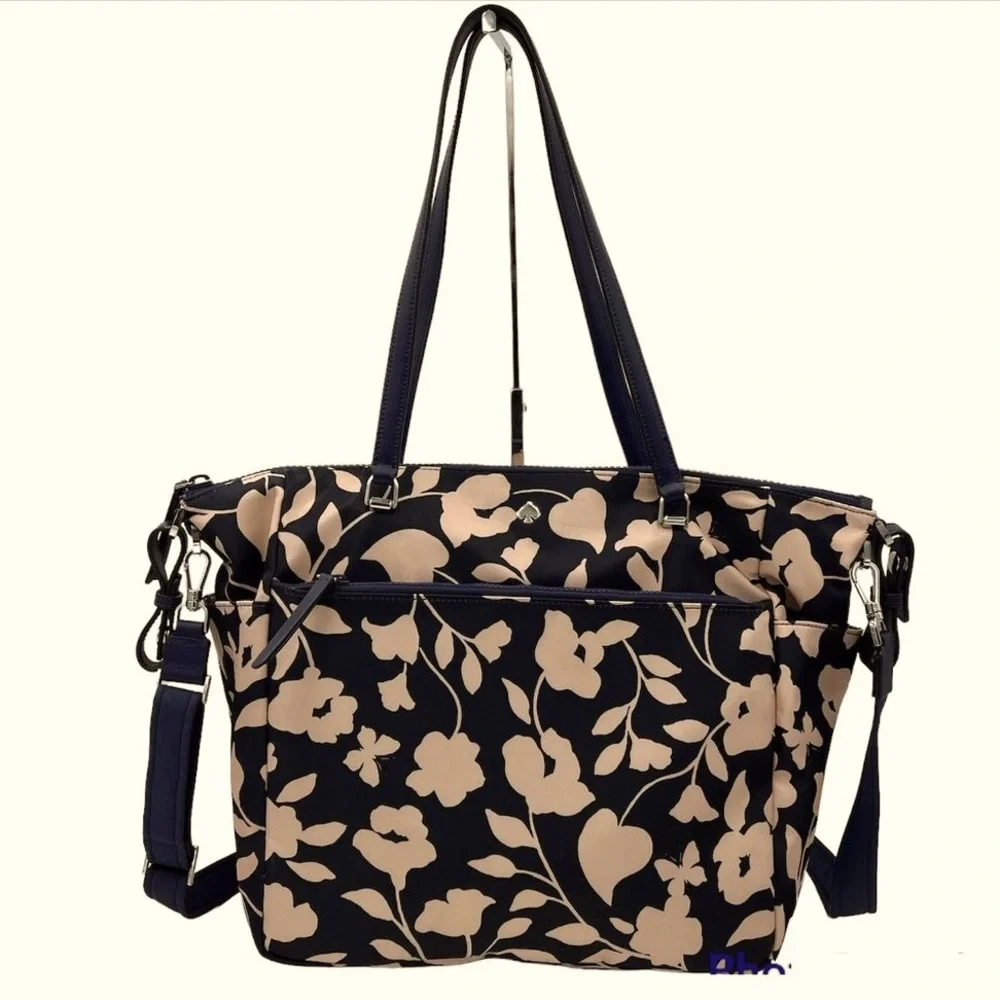Kate Spade Jae Garden Vine Tote Diaper Bag/Work Satchel NWT